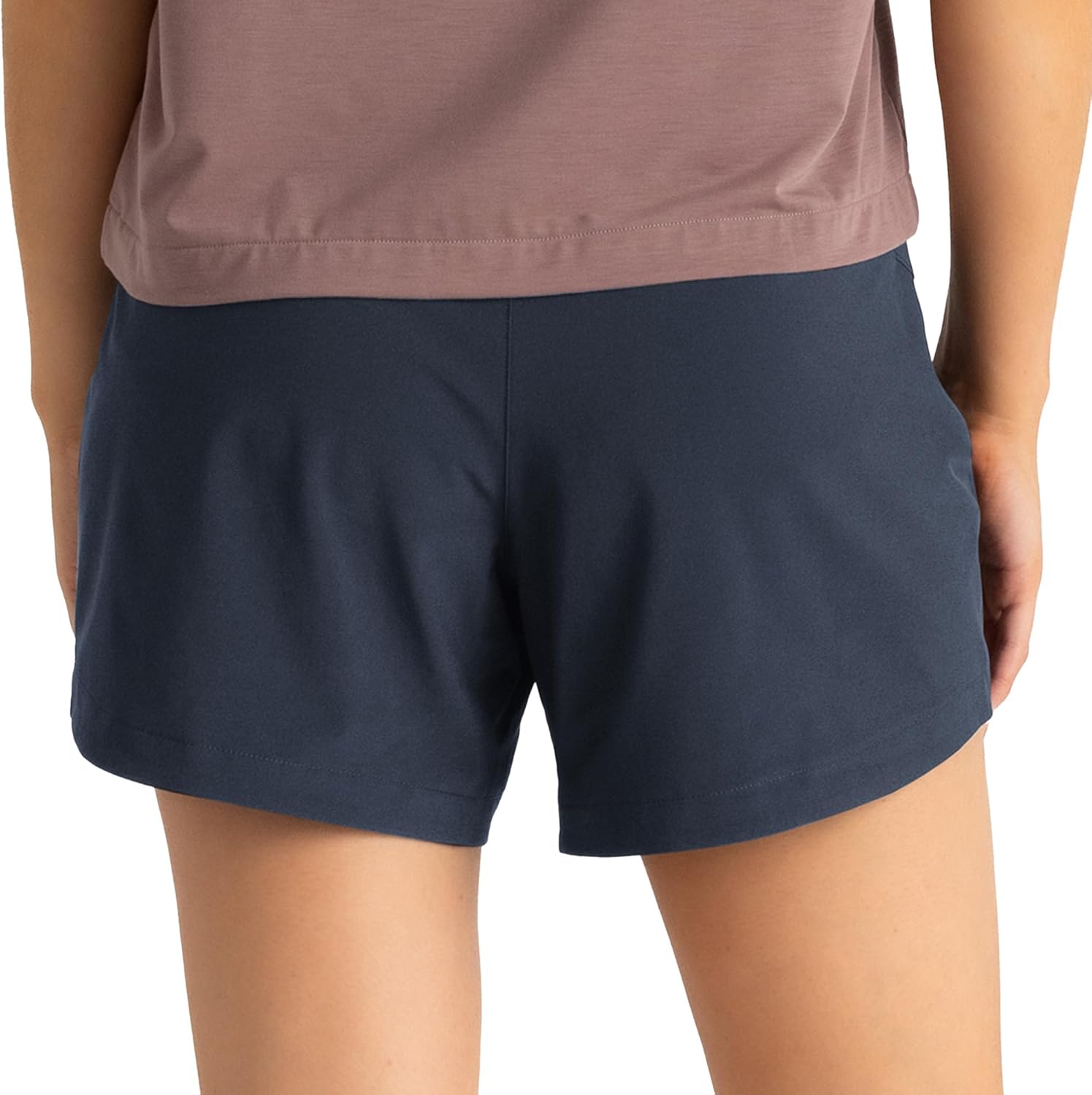 Free Fly Women's Lined Active Breeze Short - Odor Control, Sun Protection UPF 50+ Womens Exercise Shorts - 5" Inseam - Image 2