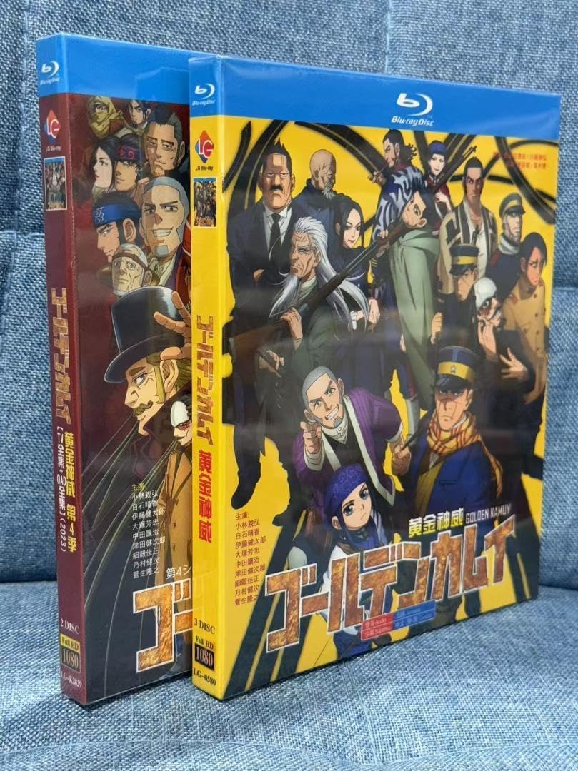 ゴールデンカムイ 第1+2+3+4期+OAD Blu-ray アニメ