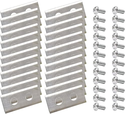 WG794 WA0190 - Cuchilla de corte robótica de repuesto para cortacésped Worx Landroid, 24 unidades