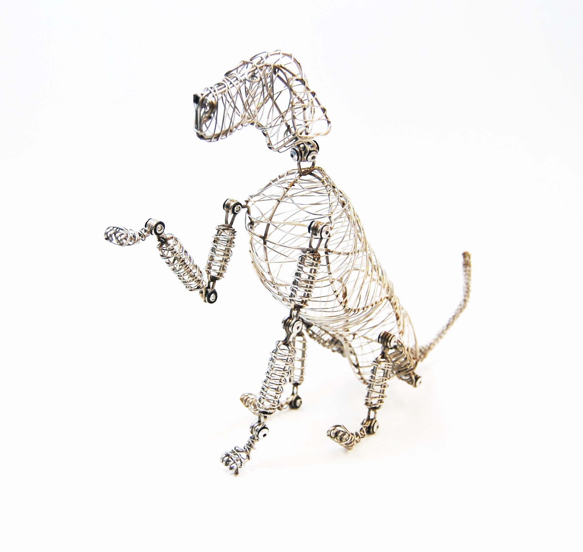 Leoさま専用⭐︎ワイヤーアート　カモミールシカ ワイヤーアート ワイヤークラフト 鹿 flower カモミールシカ 立体