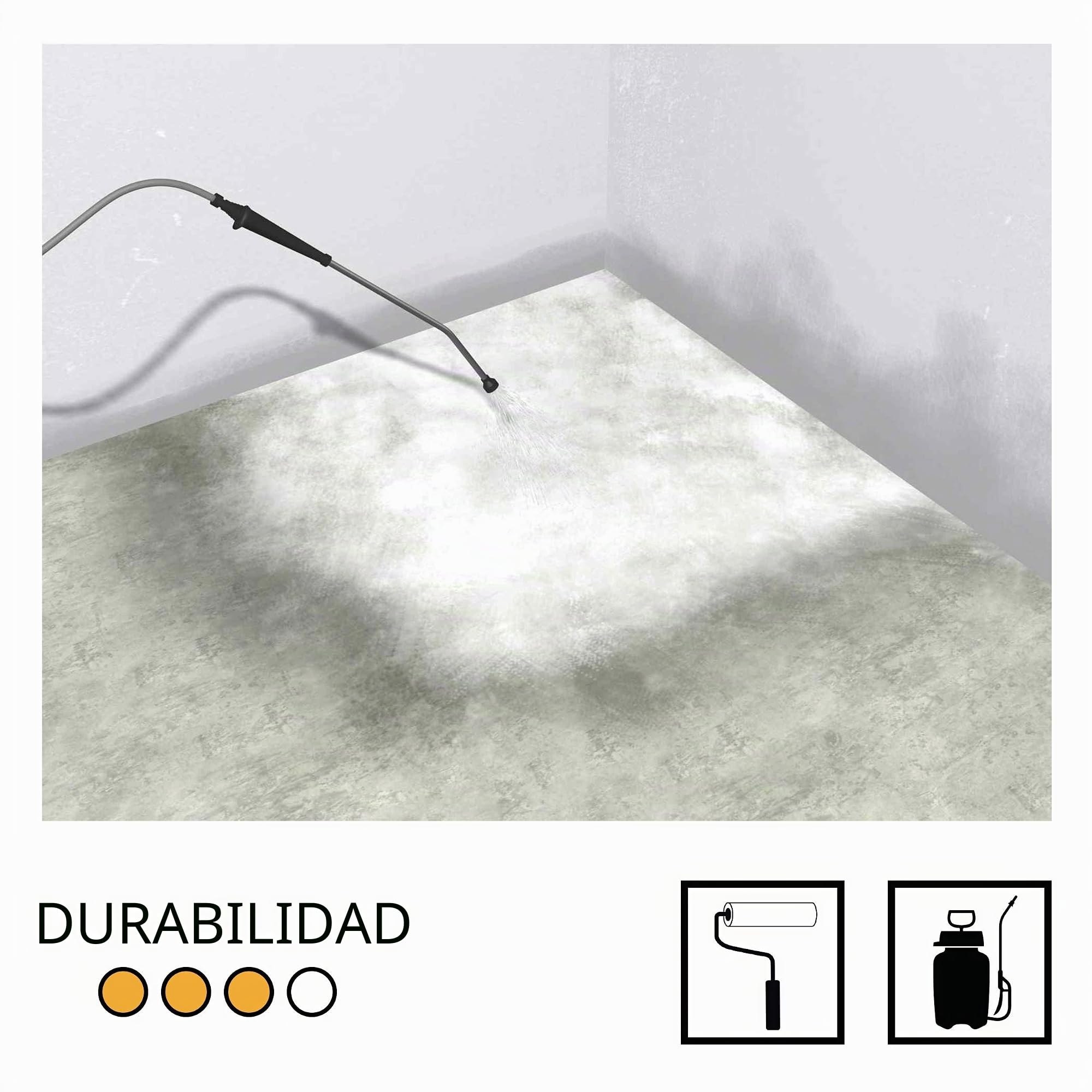 Purigo Sol - Endurecedor de superficie, antipolvo, Transparente, 7097