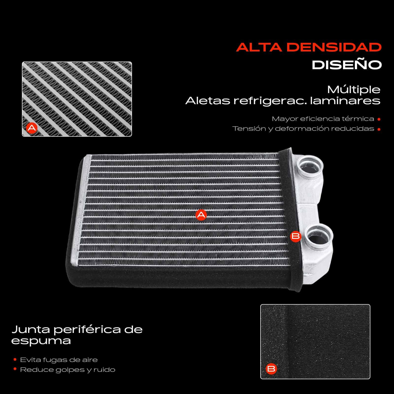 Frankberg Intercambiador de calor para calefacción interior 64111497527 | Compatible con: M.i.n.i R50 R53, M.i.n.i Convertible R52