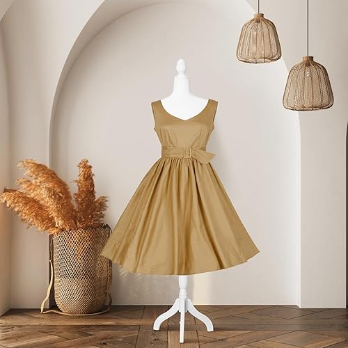 Miniatura 6 de Maniquí de ropa femenino, maniquí de tamaño mediano para costura y exhibición, talla 10-12