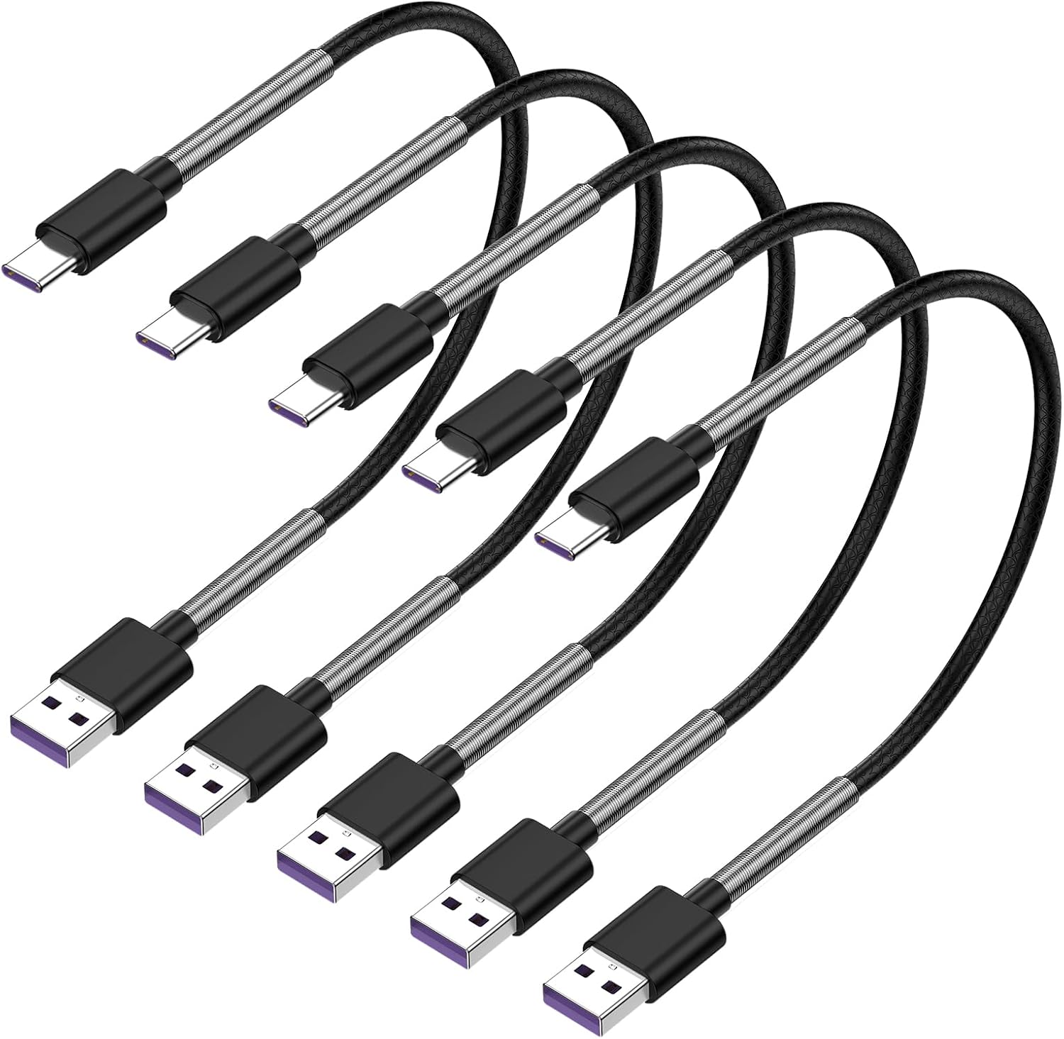 USB Type C Cable 10ft, [2 Pack] USB A 2.0 to USB-C 10 ft Type C Fast Charger Extra Long Durable TPE USBC to USBA Cord for iPhone 17/16/15 Pro Plus Pro Max Samsung Galaxy A10/A20/A51/S10/S9 Plus/Note 9