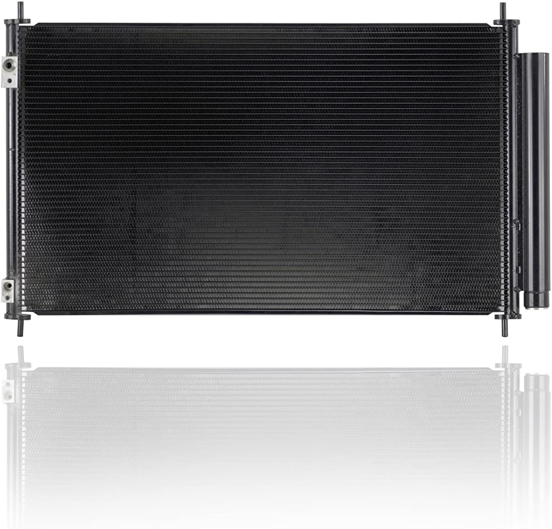 A/C Condenser - Pacific Best Inc. Compatible/Replacement for 4102 12-19 Toyota Prius C - With Receiver & Dryer