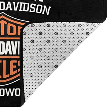 Amazon | ハーレーダビッドソン ラグ カーペット 洗える ラグマット