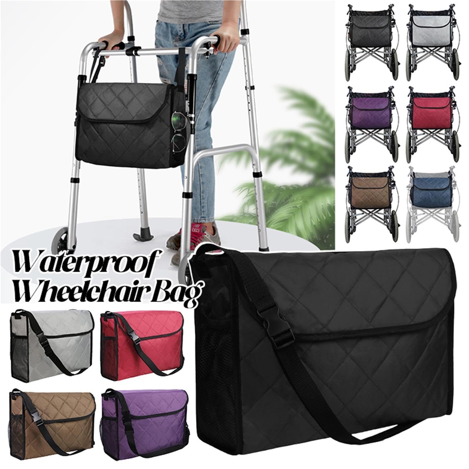Multifunktionale Rollstuhltasche mit Armlehne for Behinderte hinten