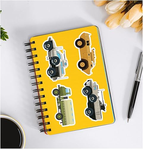 Miniatura 5 de Paquete de 100 calcomanías para vehículos militares para adultos y niños, calcomanías de camuflaje para camiones cisterna, vehículos militares,