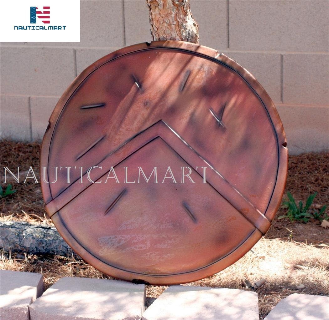 NauticalMart 300 Spartan Shield King Leonidas 29" Greek Shield LARP