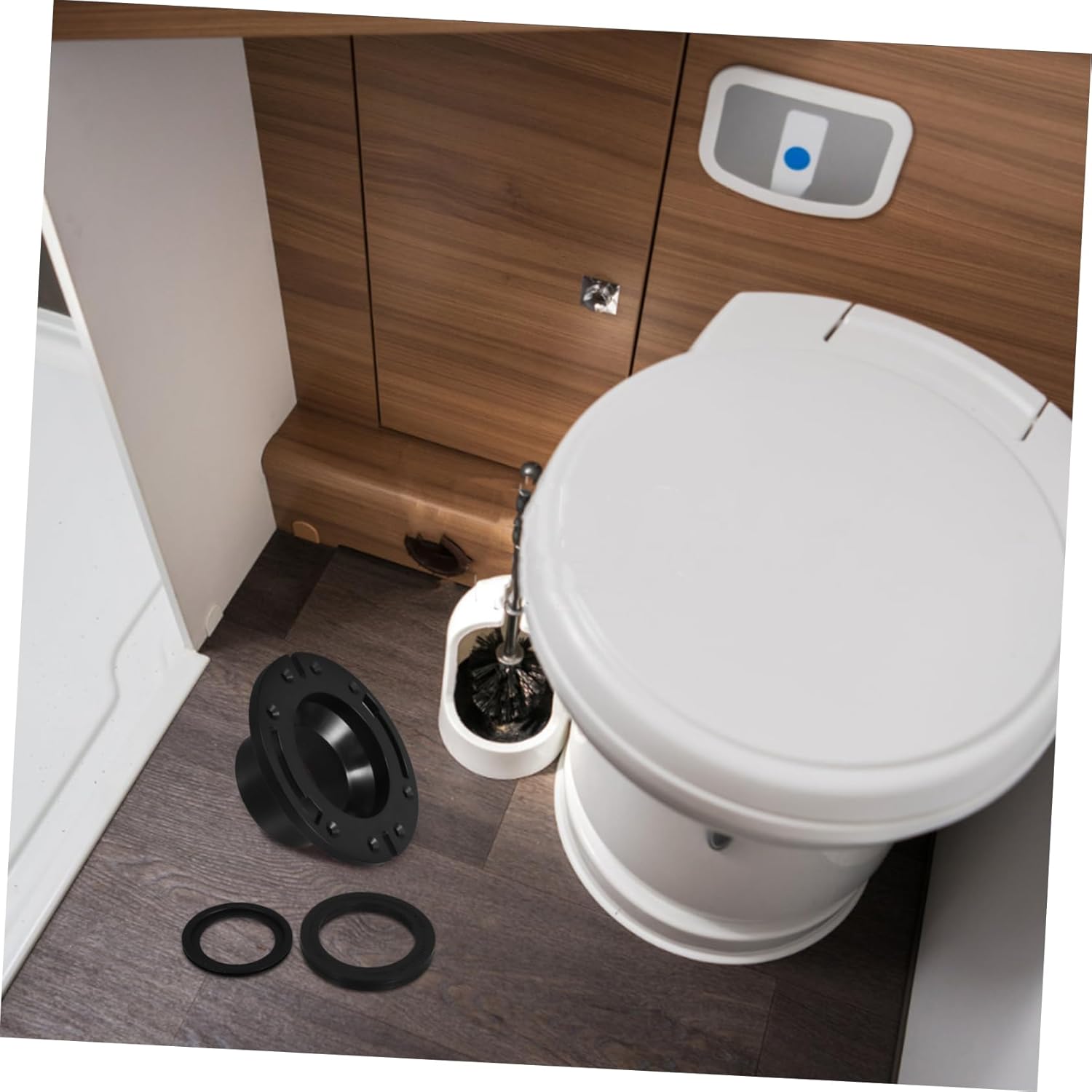 Cabilock 1Set Rv Toilet Seal Replacement Kit Durable Gasket for Easy Installation Compatible with Rv Toilets Prevents Leaks and Odors Essential Rv Maintenance Supplies