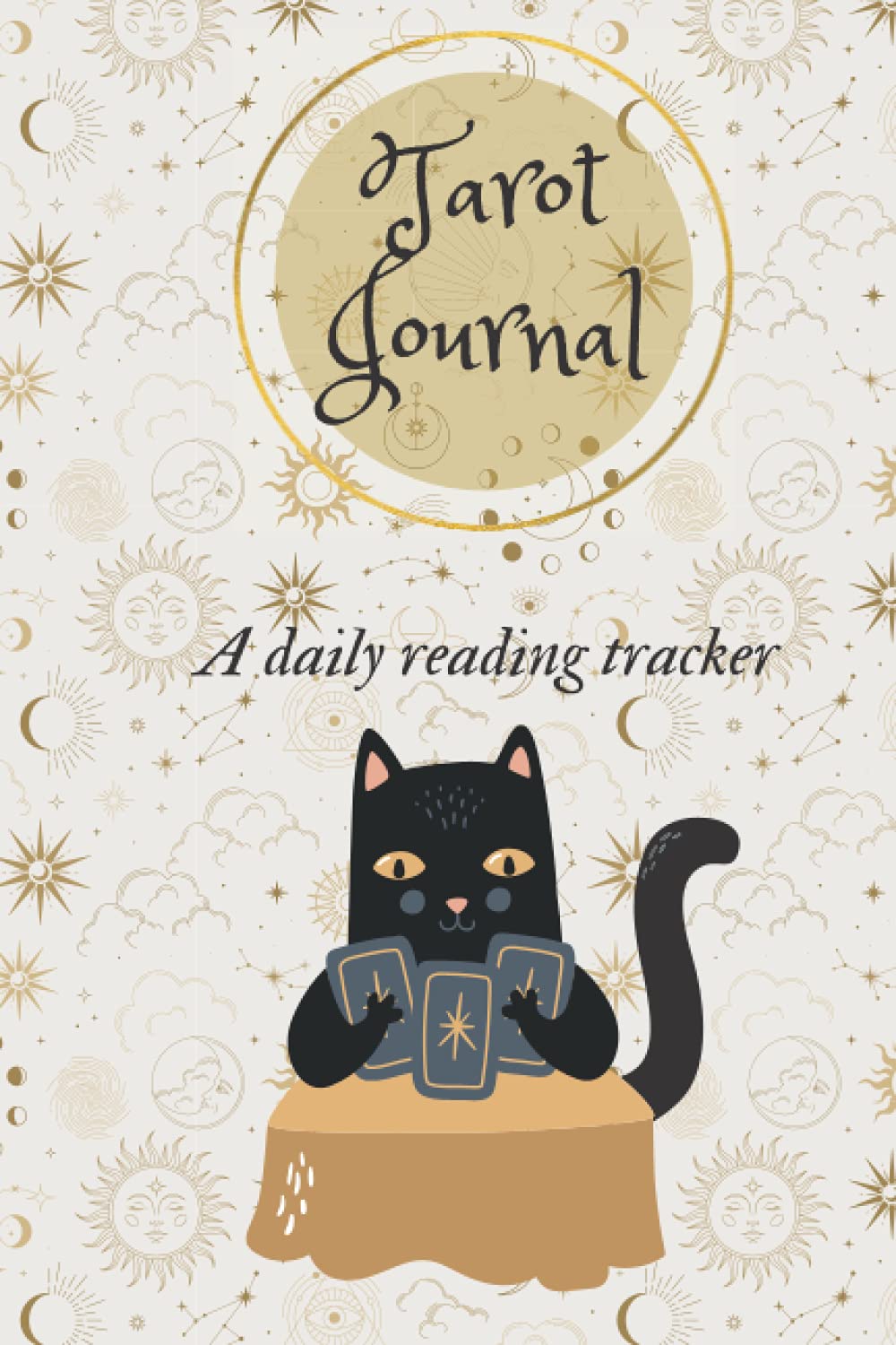Tarot journal - A daily reading tracker. Track your three card draw, question, interpretation, notes