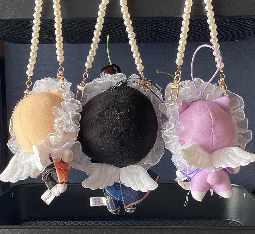 Amazon.co.jp: 10～16cmぬいぐるみ対応 パールストラップ付ぬい