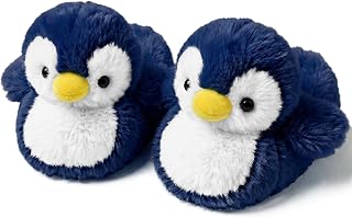 Penguin Cute Women Slippers Funny Animal Slippers Novelty Plush Slippers Fluffy Fuzzy Winter Warm Bedroom House Shoes Cartoon Slippers for Women Men Teen Girls