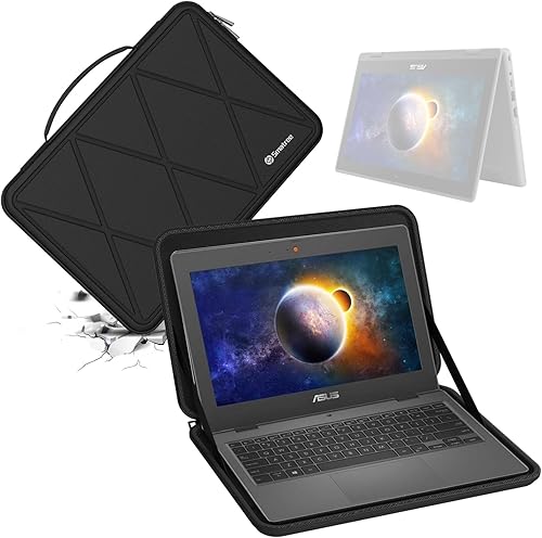 Vista 56 de Smatree Funda protectora rígida de EVA compatible con ASUS Chromebook CX1 (CX1101) de 11.6 pulgadas, ASUS ProArt PZ13 (HT5306) de 11.6 pulgadas