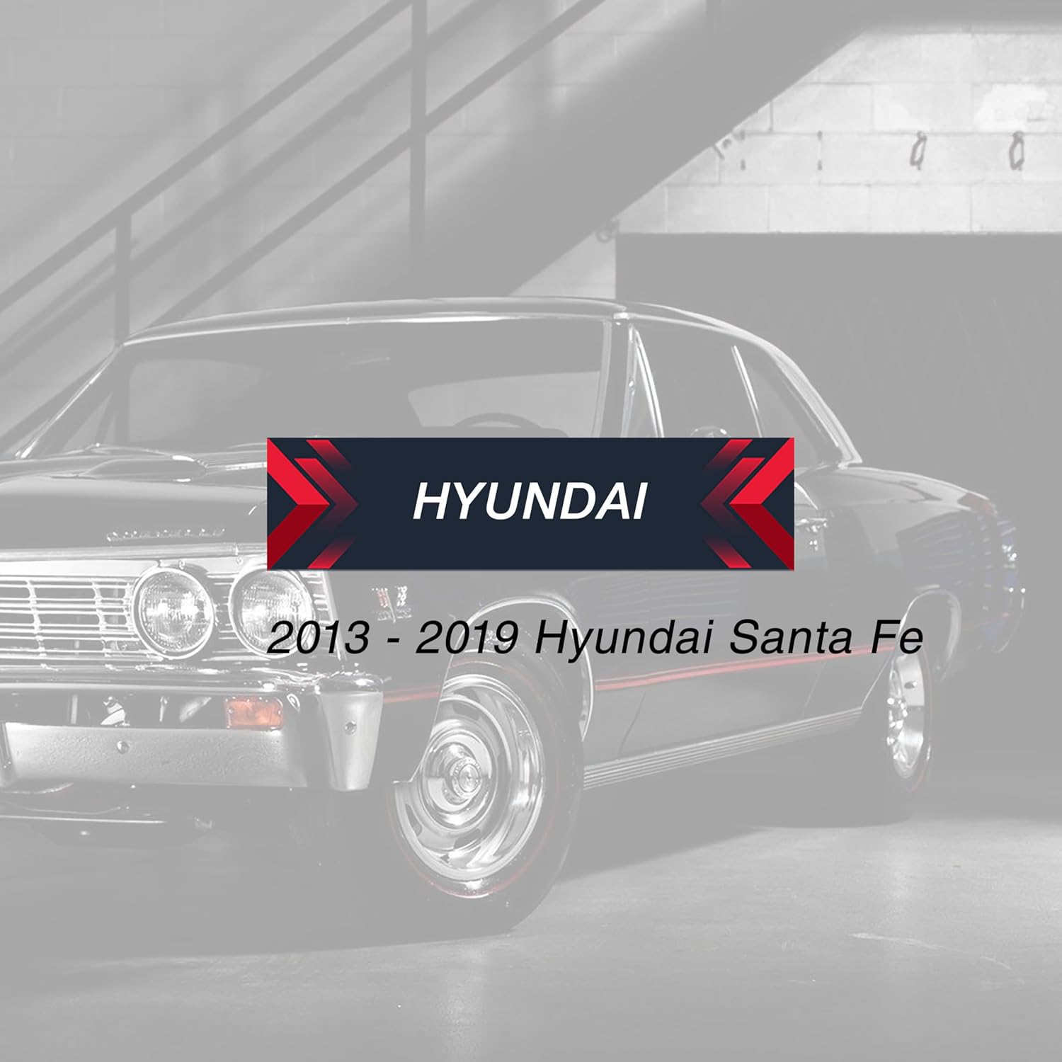 2X USARemote Key Fob Replacement Keyless Entry Remote for 2013 2014 2015 2016 2017 2018 2019 Hyundai Santa Fe 4-Button Smart Key (SY5DMFNA433, 95440-B8100)