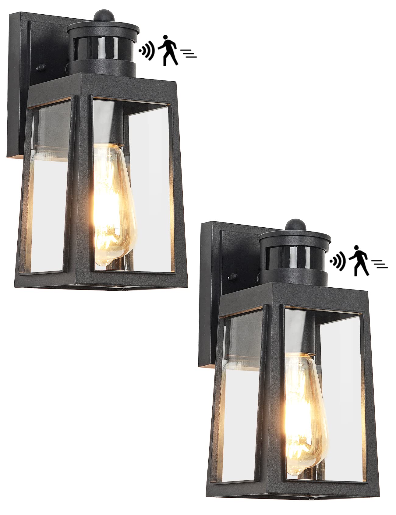 Buy KXIEMRS Motion Sensor Outdoor Wall Light, Dusk to Dawn Outdoor Wall