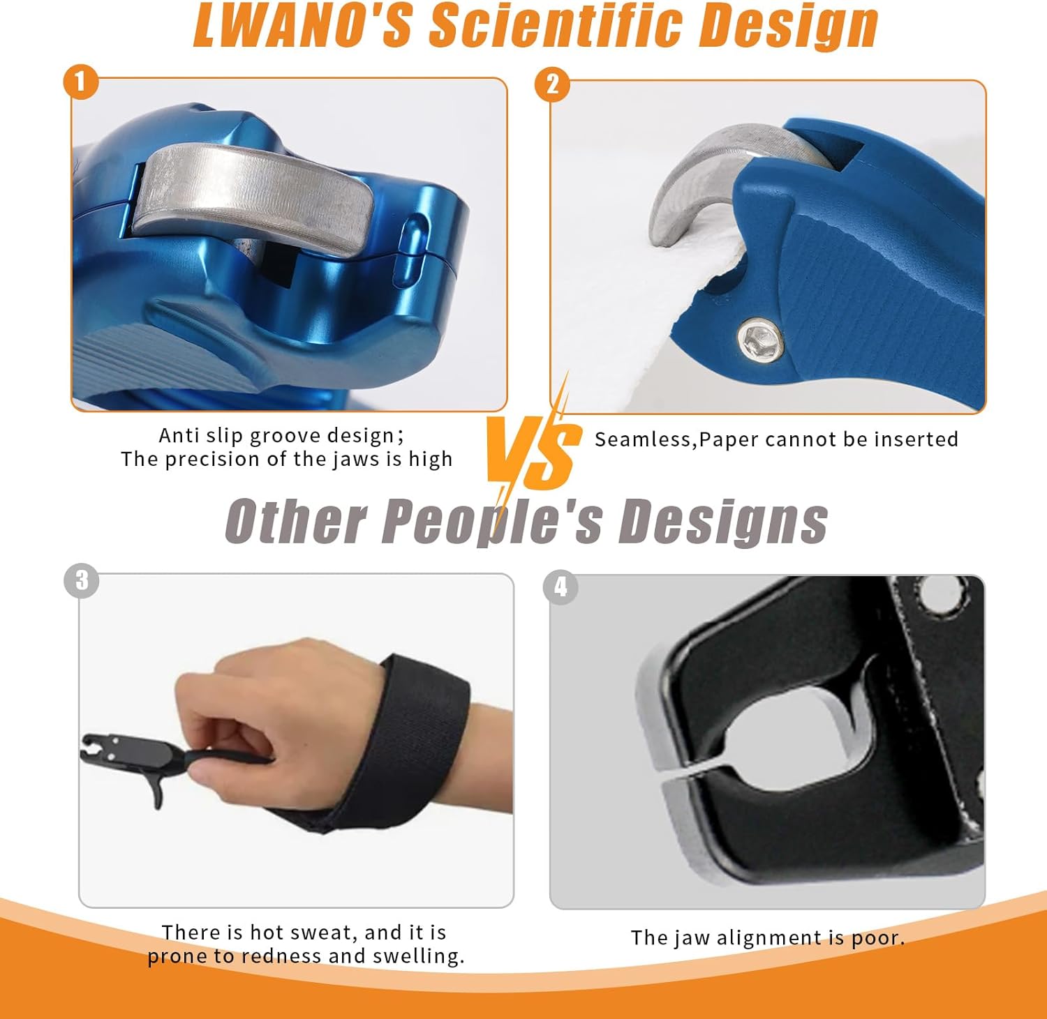 LWANO Archery Compound Bow Release Aids Trigger 3-4 Finger Adjustable Wristband Thumb Arrow Release Aids for Adults Youth Hunting Shooting Training Accessories