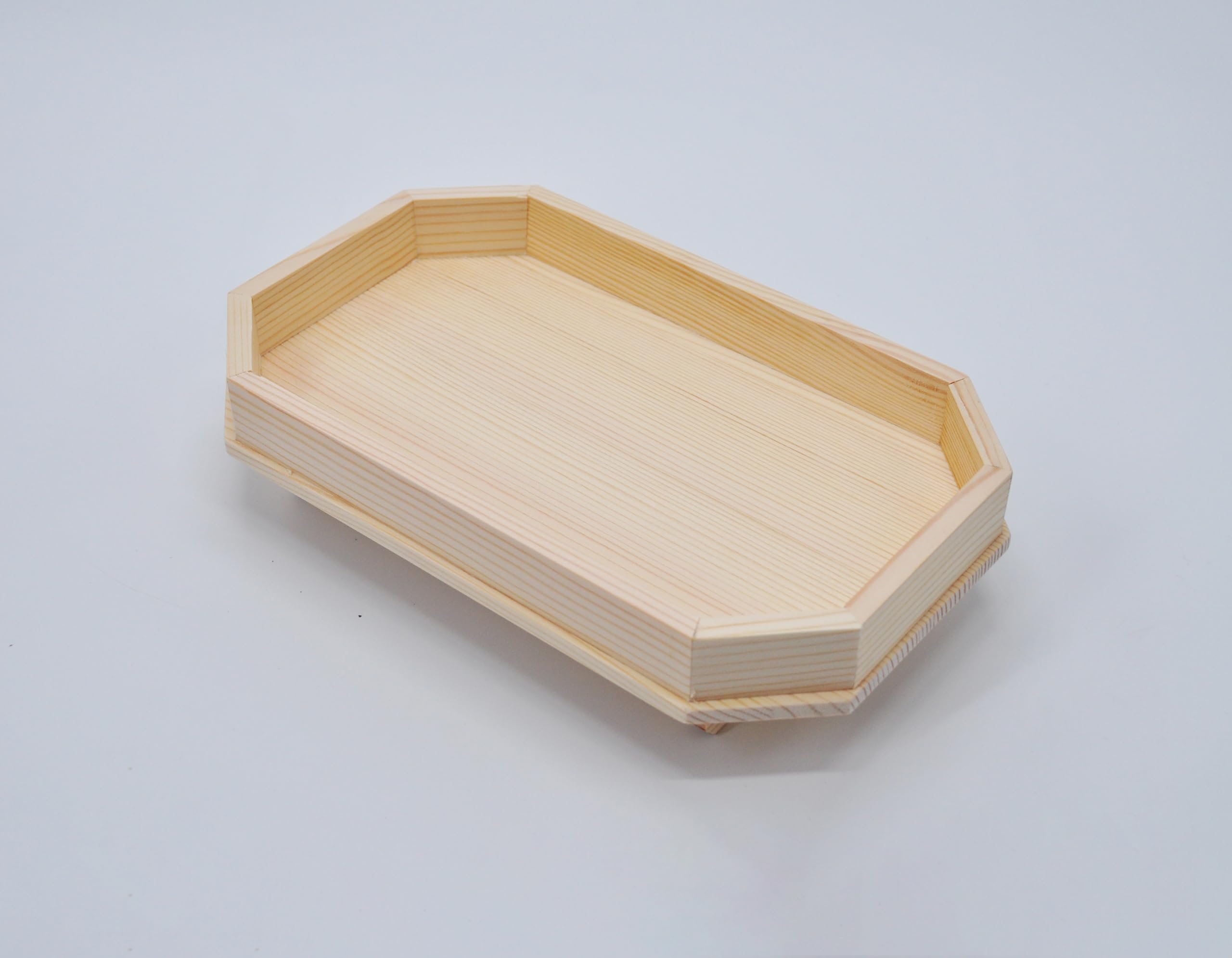 Amazon｜三宝 三方 8寸 足打三宝 長三宝 8寸 幅24x長さ12x高さ6cm｜神