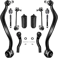 Vista 87 de Detroit Axle - Kit de suspensión delantera RWD de 10 piezas para Chevy GMC Silverado Sierra 1500 1999-2006, 2 brazos de control superior, 2 rótulas