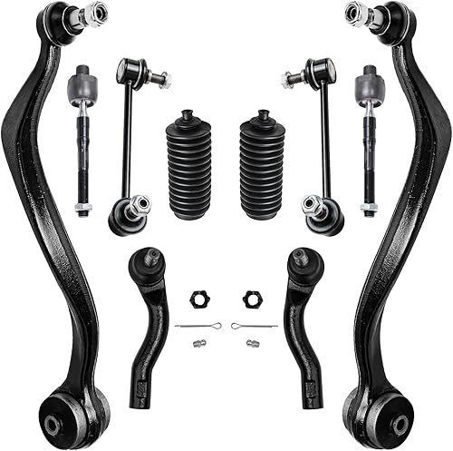 Miniatura 155 de Detroit Axle - Kit de suspensión frontal de 10 piezas para Ford Ranger Mazda B2300 B2500 B3000 B4000, 2 brazos de control superiores, 2 rótulas
