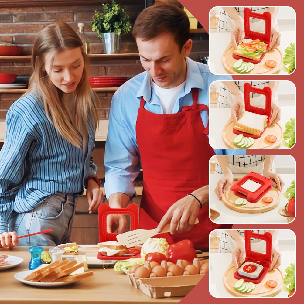 Sandwich-Schneider & Versiegler – Macht Kinderfreundliche, Knusprige Sandwiches Ohne Rand