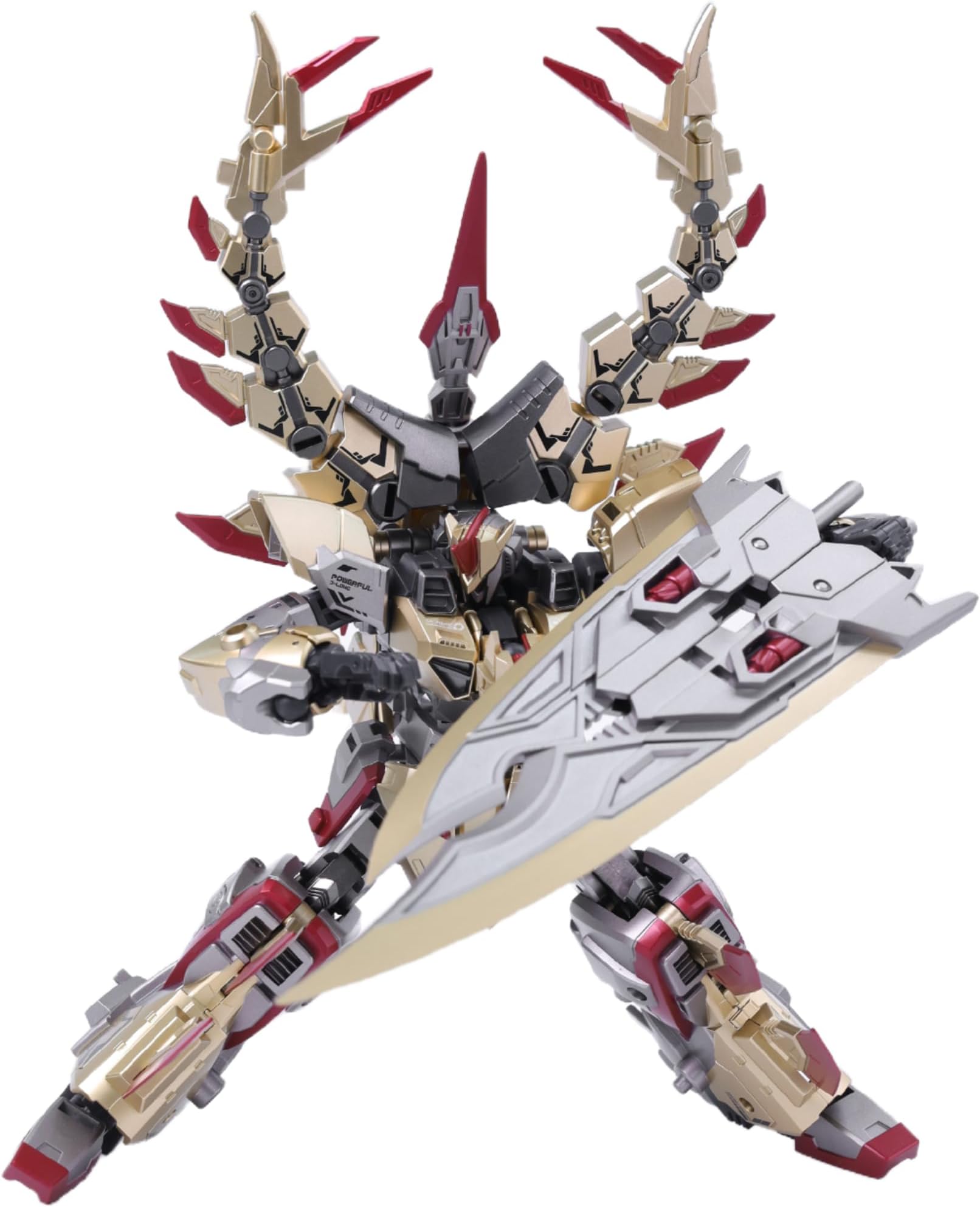 CANG-Toys 1/18 Transformable Action Figure Trans Age, YingLong Guards STEGSAROW, Hero Class, Movable Joints, Character Model, from 15 Years