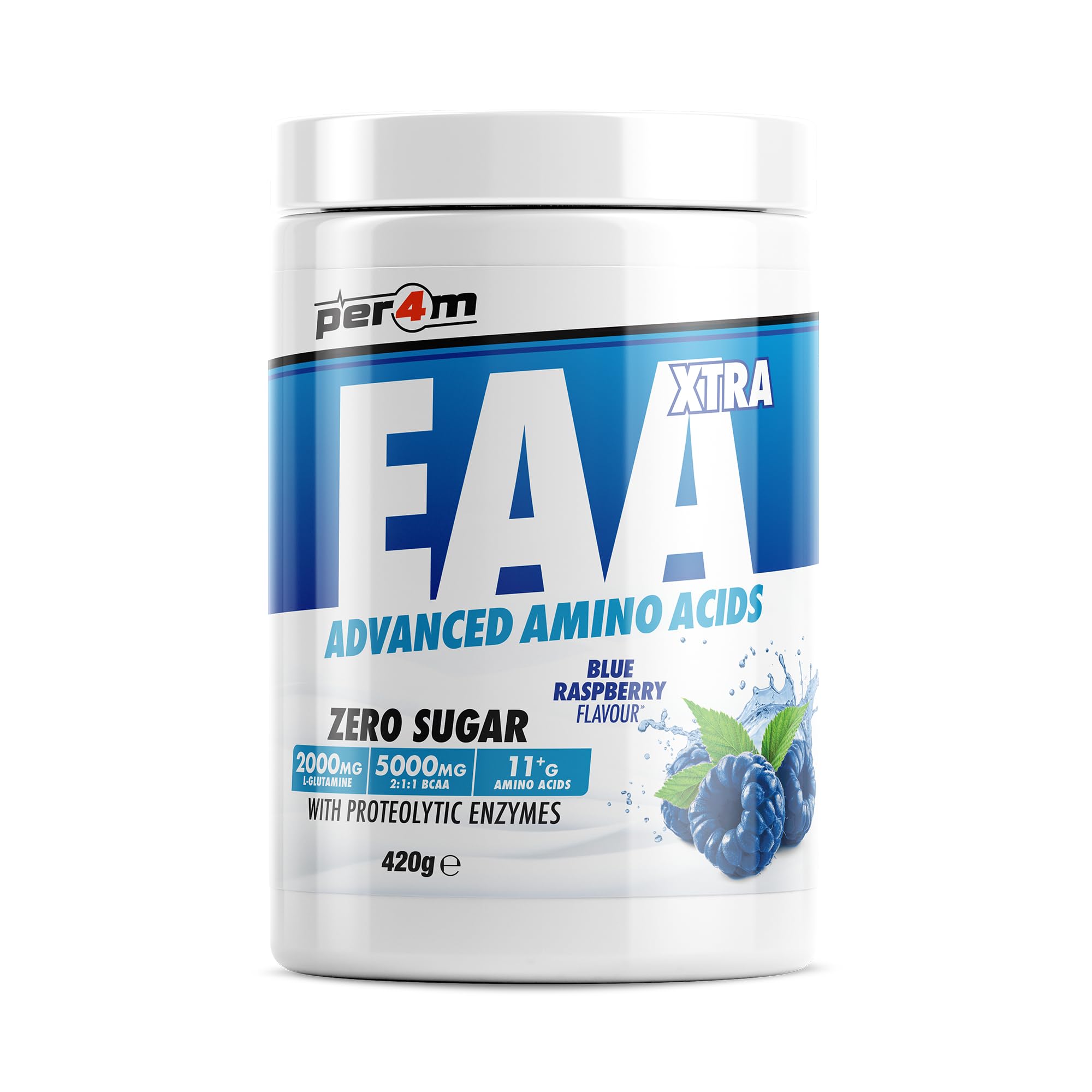 Per4m EAA Xtra (420g) Blue Raspberry - Aminokwasy - EAA