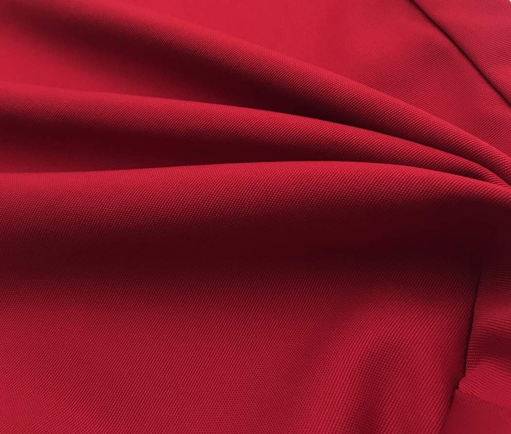 CozyLounge Lava Red Outdoor Water Repellent Patio Chair Cushion Seat Pillow COVERS ONLY (25"x25"x5" (2 Covers))