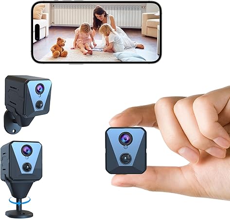 2025 Upgraded Security Camera, 4K HD Mini Nanny Cam for Home with Night Vision, WiFi Indoor Camera, 100 Days Long Battery Life, Motion Detection, Remote Viewing, Wireless Surveillance Cam 2025 Upgraded Security Camera, 4K HD Mini Nanny Cam for Home with Night Vision, WiFi Indoor Camera, 100 Days Long Battery Life, Motion Detection, Remote Viewing, Wireless Surveillance Cam