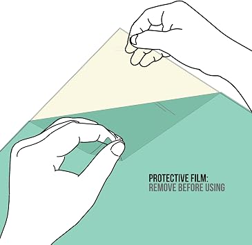 Gizmo Dorks PEI Sheet 3D Printer Build Surface 220mm x 220mm (8.6 x 8.6) with Laminated 3M 468MP Adhesive, Made in The USA