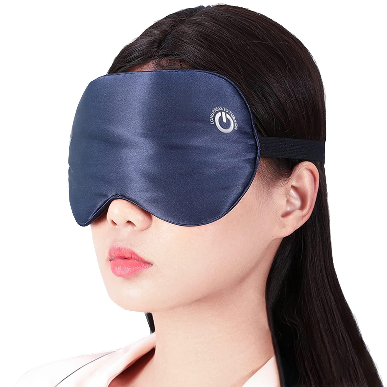 Mascherina Riscaldante Wireless Per Occhi Secchi E Affaticamento – 3 Temperature, Ricaricabile, Lavabile, Rosa
