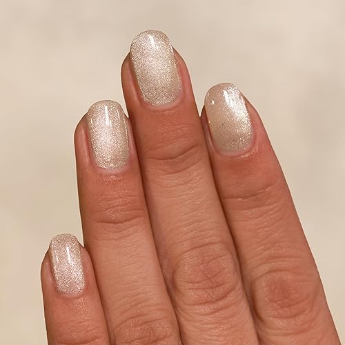 Miniatura 5 de ILNP Cashmere - Esmalte de uñas holográfico magnético, manicura resistente al desprendimiento, no tóxico, vegano, libre de crueldad, color beige