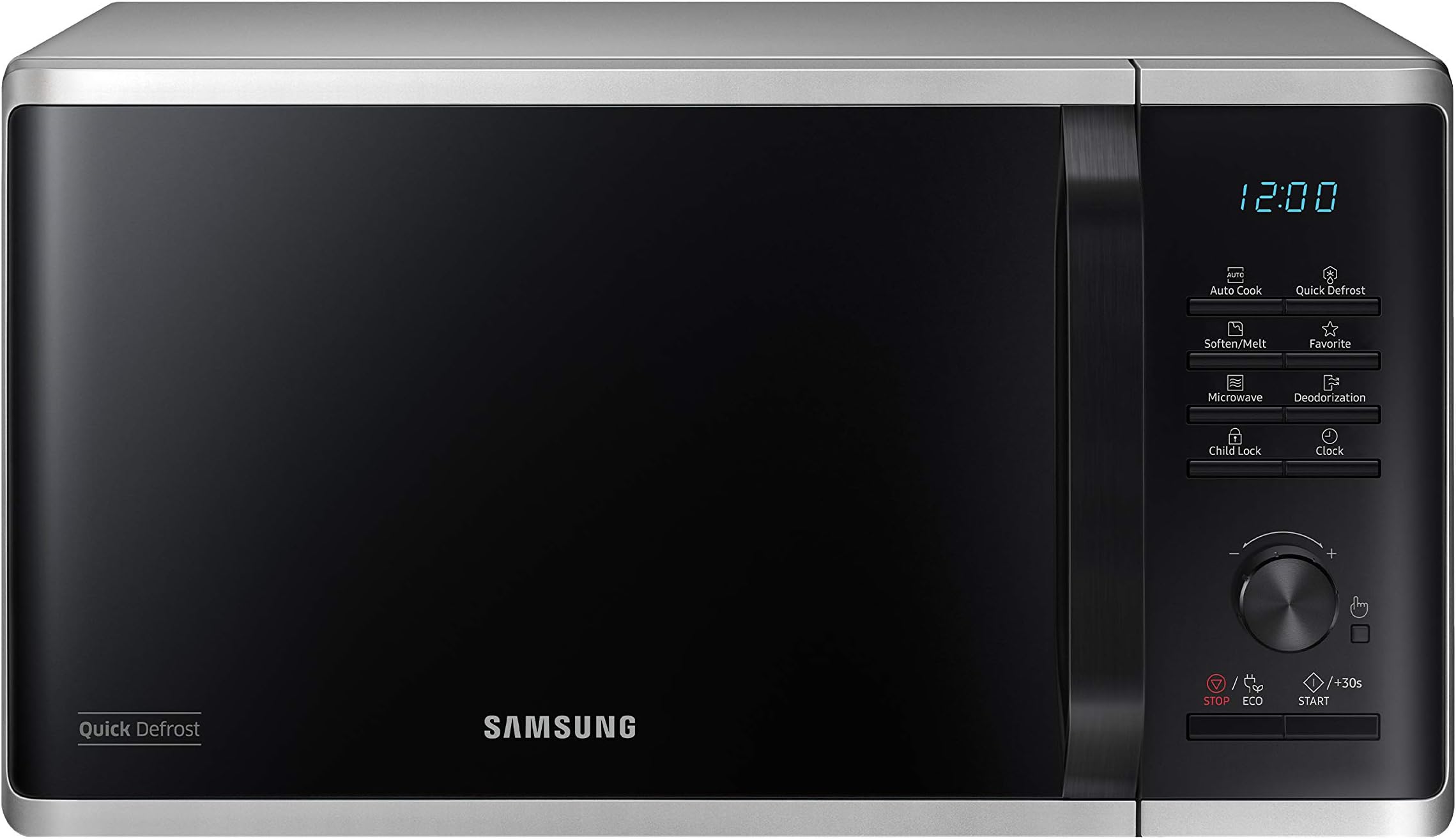 Samsung MW3500 Countertop Grill microwave 23L 800W Black, Stainless steel - microwaves (Countertop, Grill microwave, 23 L, 800 W, Buttons, Rotary, Black, Stainless steel)