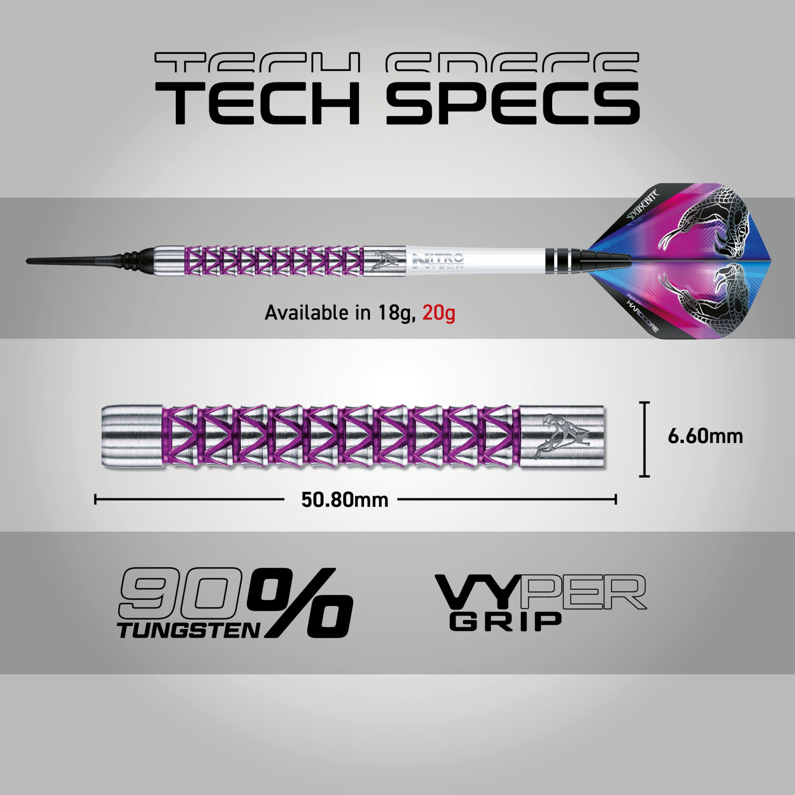 Amazon.co.jp: Red Dragon Peter Wright Snakebite Vyper Softip: 22