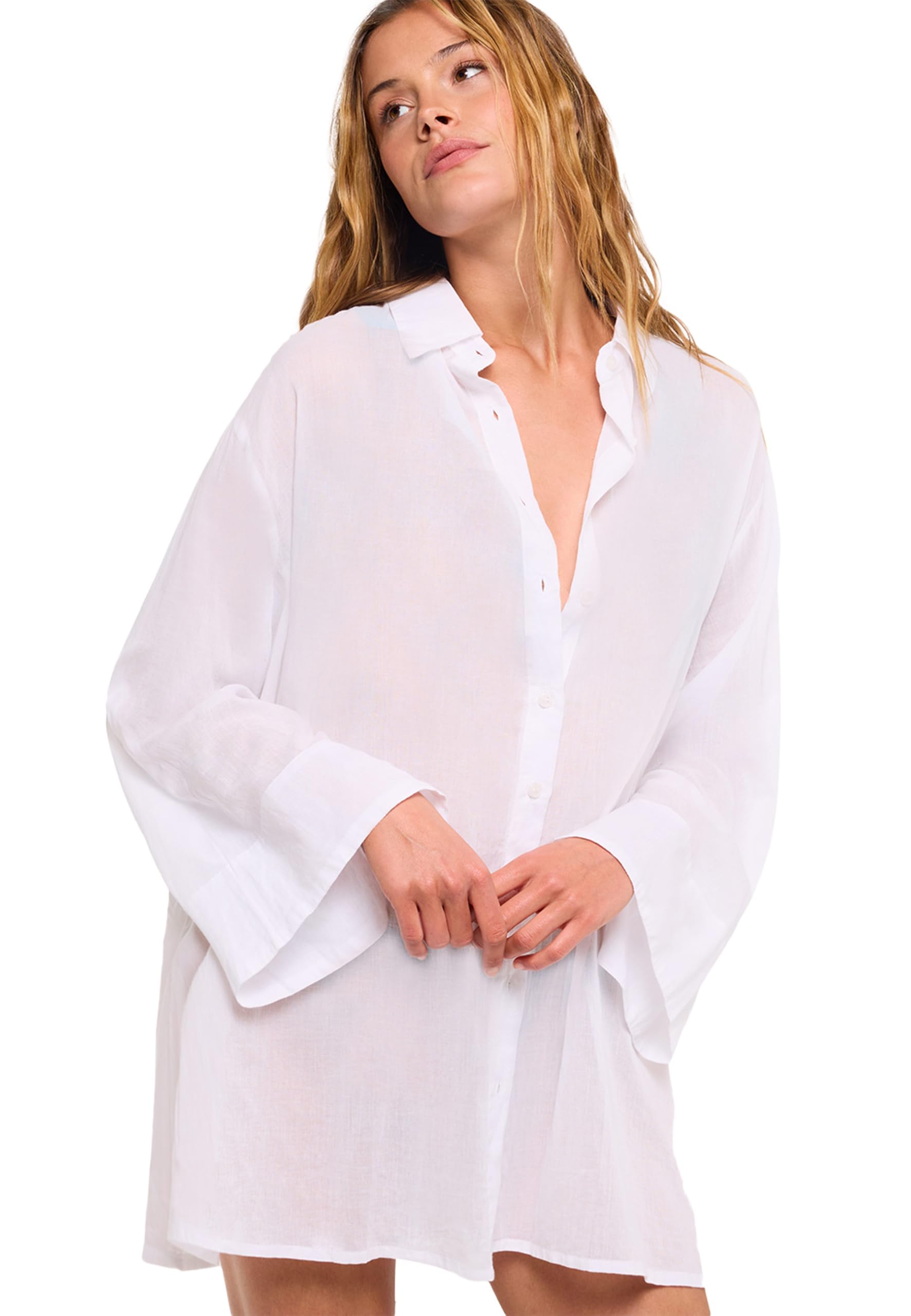 KOALA BAY | Lotorose | Kaftan para Mujer | Algodón | Color Blanco