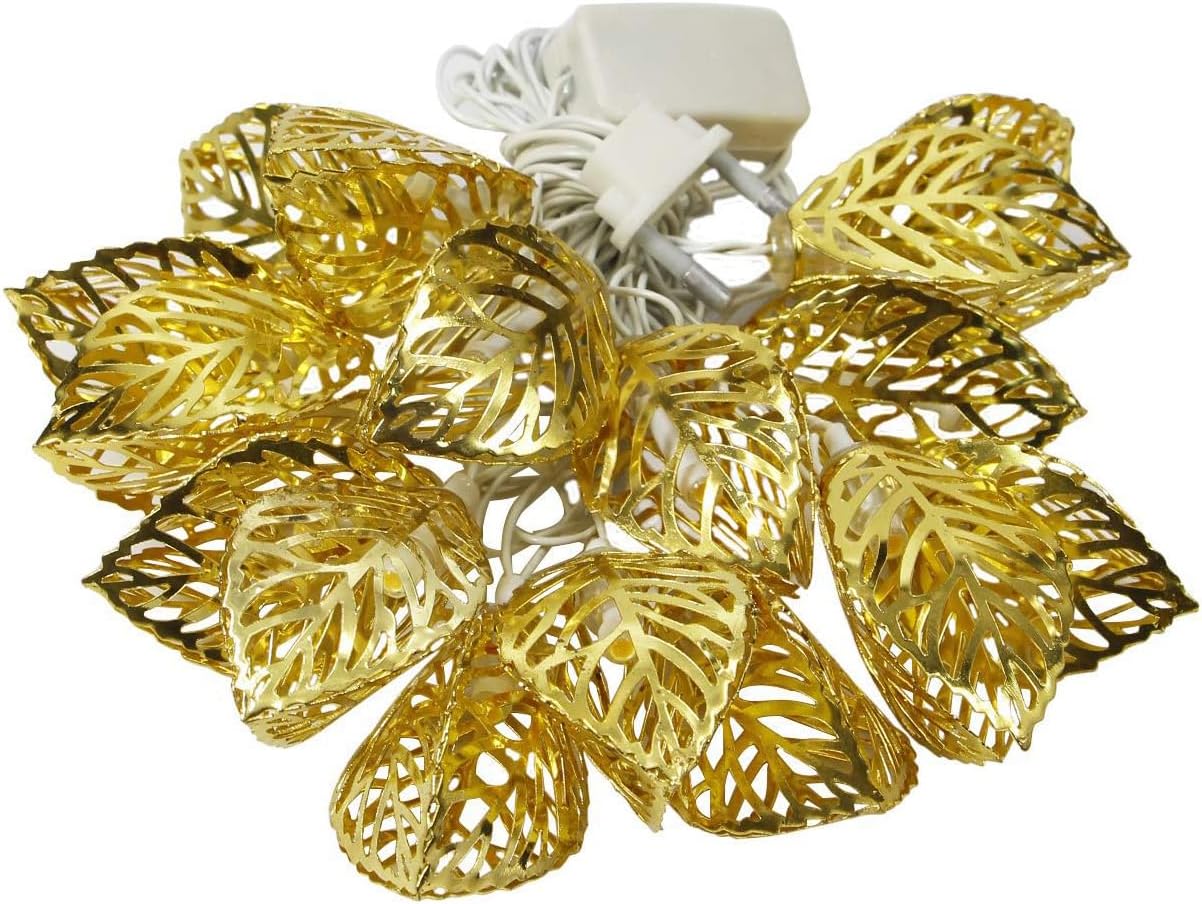 Lexton M-005 3m LED Leaf Shape Light (Golden)