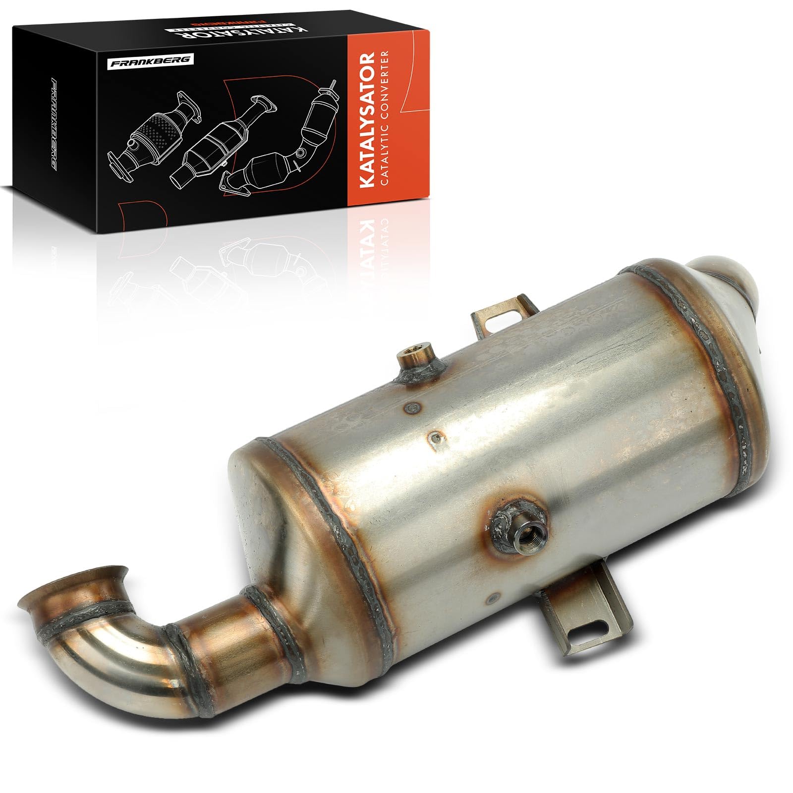 Frankberg Filtro de partículas diésel (DPF) 1731PT | Compatible con: Berlingo/Berlingo Primer monovolumen GFK GJK MF, Xsara Picasso N68, 307 Descanso 3E, C5 III Ruptura RW