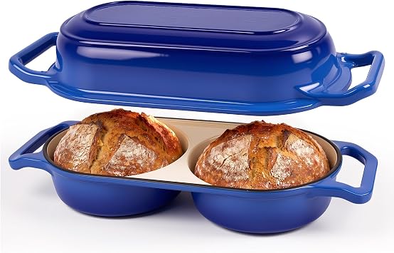 Mini Double Dutch Oven for Sourdough Bread Baking