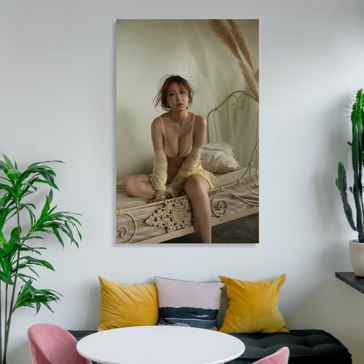 沢口愛華 写真集 Silent Heat (20)ポスター キャンバス 芸術 ポスター 壁アート 画像 印刷 現代 寝室 装飾ホーム