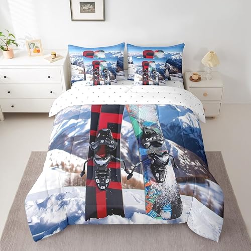 Miniatura 15 de Manfei Juego de edredón de 7 piezas con notas musicales tamaño individual, juego de cama con temática musical retro para niños y niñas, ropa de cama