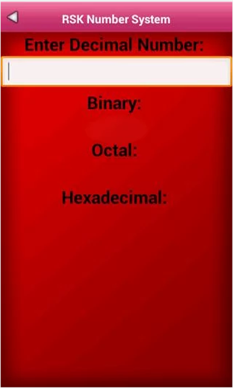 Number System Converter - App on Amazon Appstore