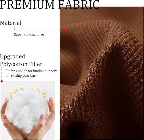 Miniatura 6 de Almohadas de cuña para cabecero de cama, almohada de cuña para cabecero, almohada triangular, almohadas de cuña, almohada con funda extraíble,