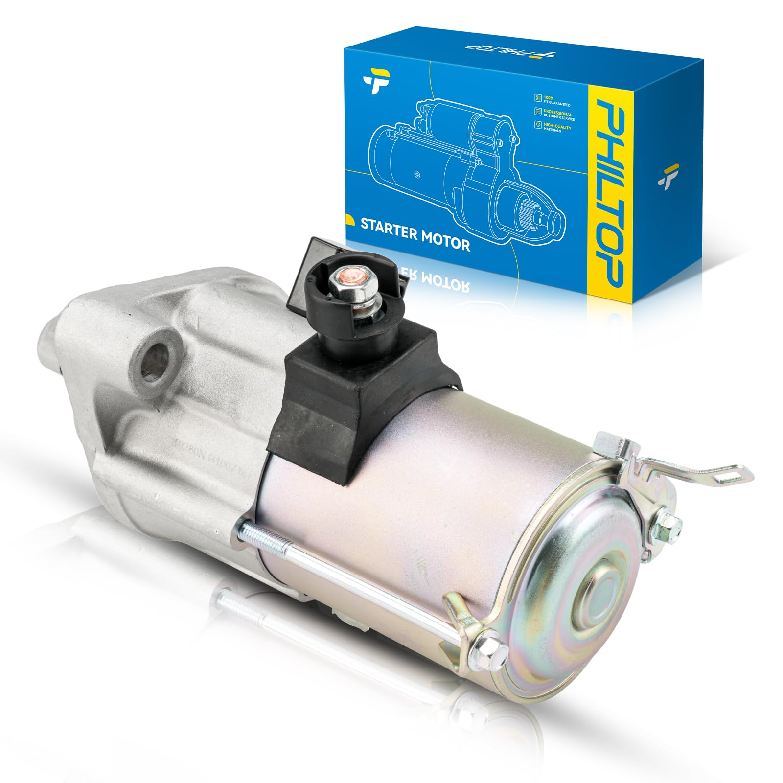 PHILTOP 19280N New Starter 1.6KW Compatible with Honda 2012-2013 CR-V