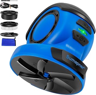 3 in 1 Electric Ice Scraper for Car Windshield, 2 * 2200mAh Batteries Cordless Handheld Ice Scrapers, Rotating Disc Snow Scraper No Scratch, Window Snow Frost Remover, Resist -4°F(-20°C