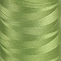 Vista 16 de Elvis 120D/2 - Hilo de bordar luminoso, carrete de 3280 yardas, color verde medusa
