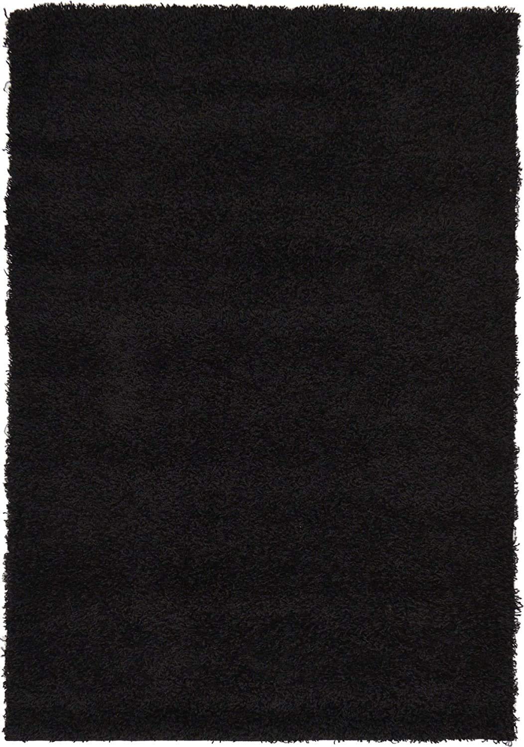 Modern Geometric Shag Rug - Multi-Color -25 Modern Geometric Shag Rug - Multi-Color -25