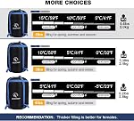 REDCAMP Outdoors Cotton Flannel Sleeping Bag for Camping Backpacking, Warm and Comfortable Envelope Sleeping Bags with 2/3/4lbs Filling
