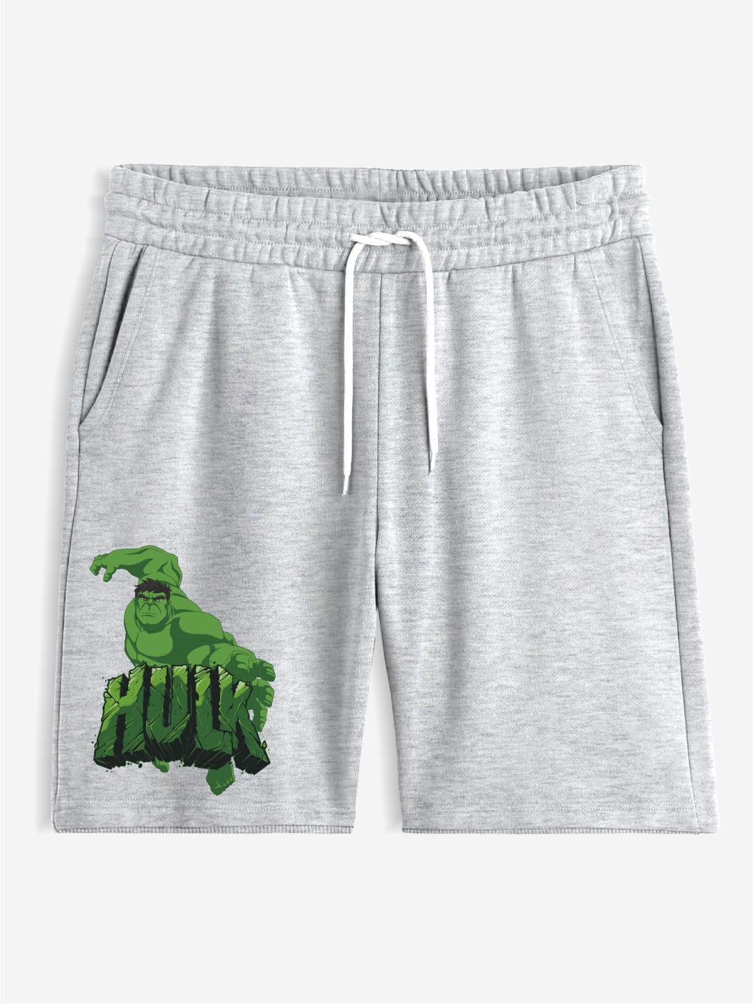 minicult Unisex-Child Cotton Shorts with Avengers Print (Avenger Grey) (Pack of 3) (13-14 Years) 3