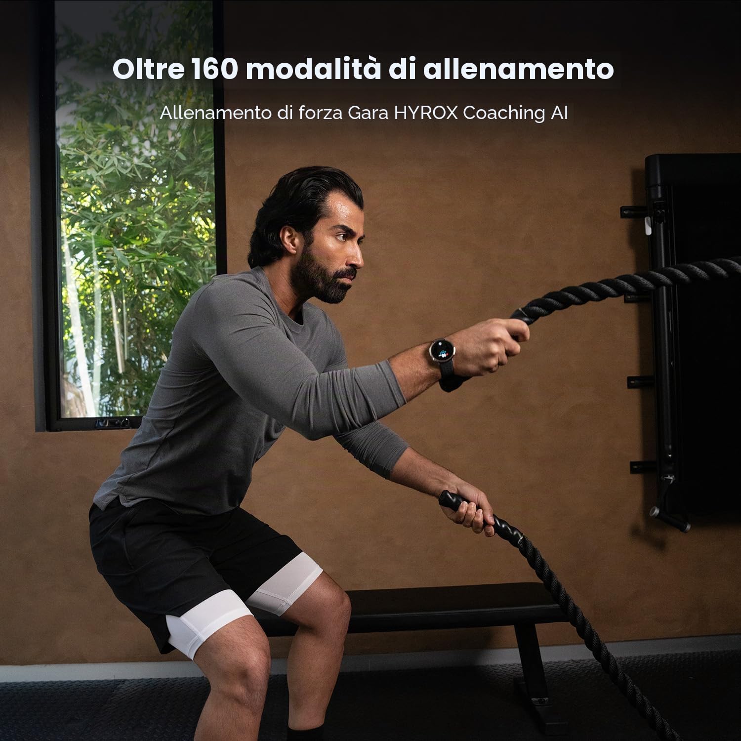 AMAZFIT Active 2 Smart Watch 44 mm, mappe GPS con direzione, fitness tracker, batteria 10 giorni, monitoraggio del sonno, oltre 160 modalità sport, resistente all'acqua, per Android e Apple iPhone,