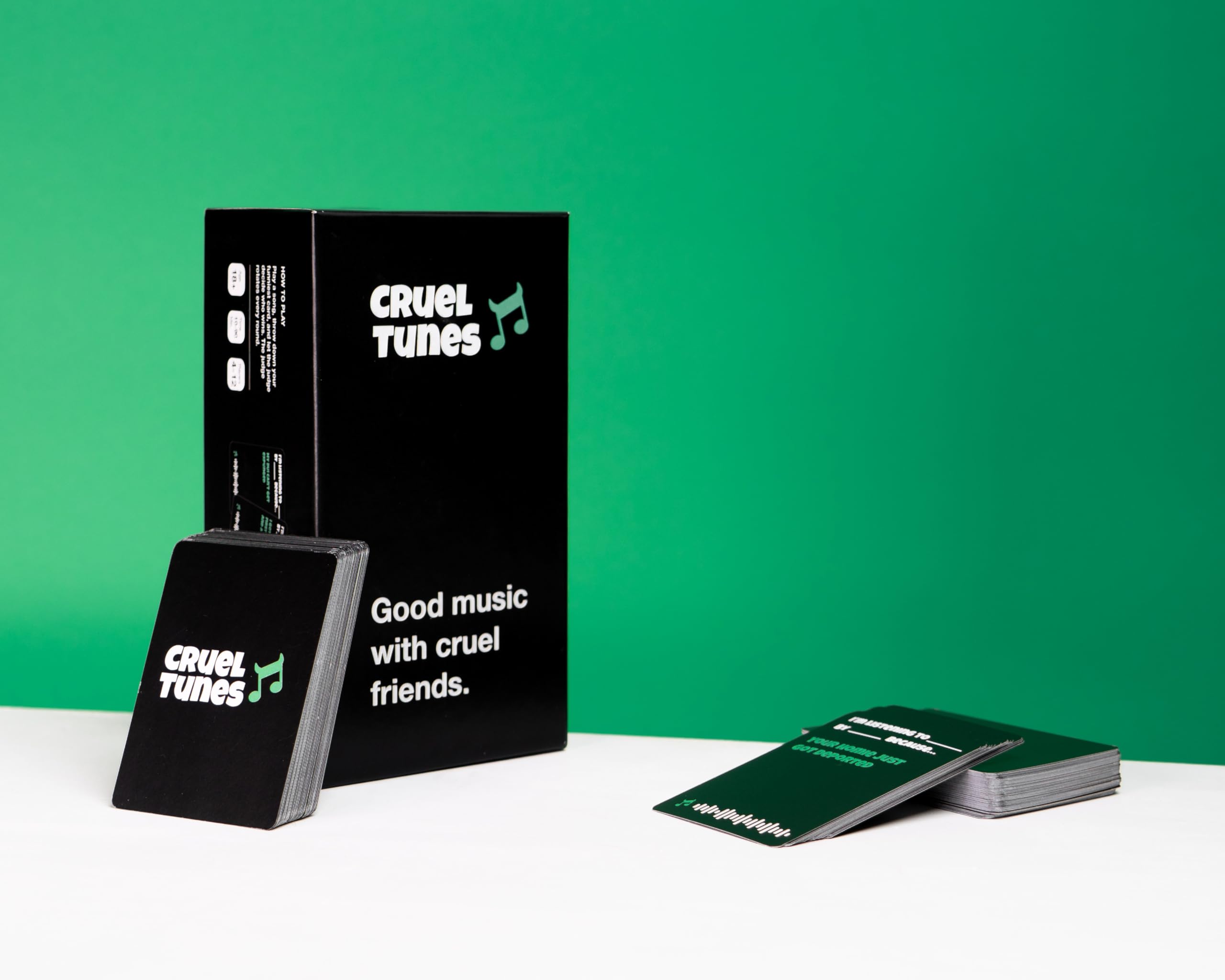Cruel Tunes- The Hilarious Adult Party Game for Music Lovers| Fun Game for Pregames, Game Nights, and Drinking Games|